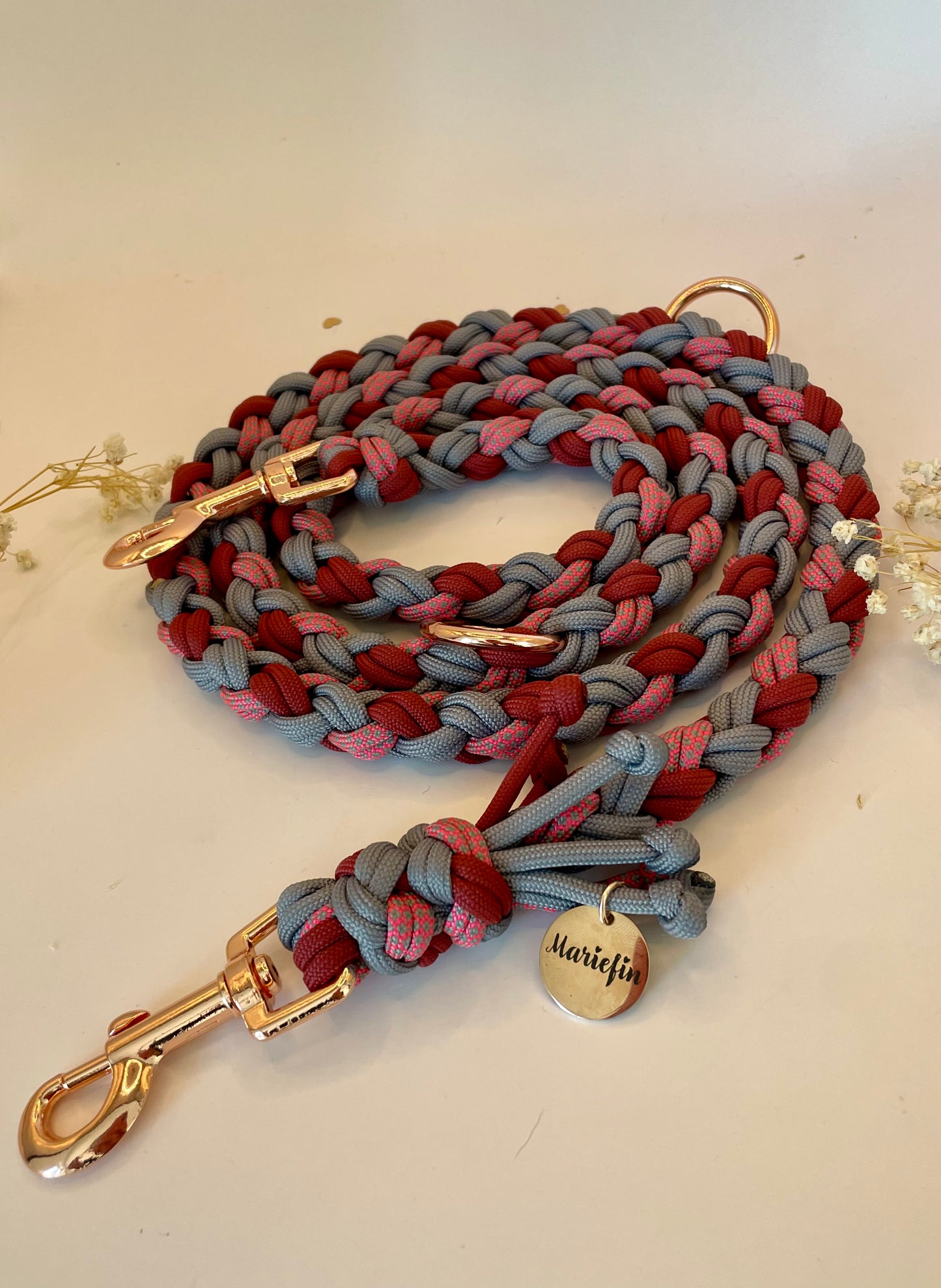 Doppelt geflochtene Leine retti -1.50m-