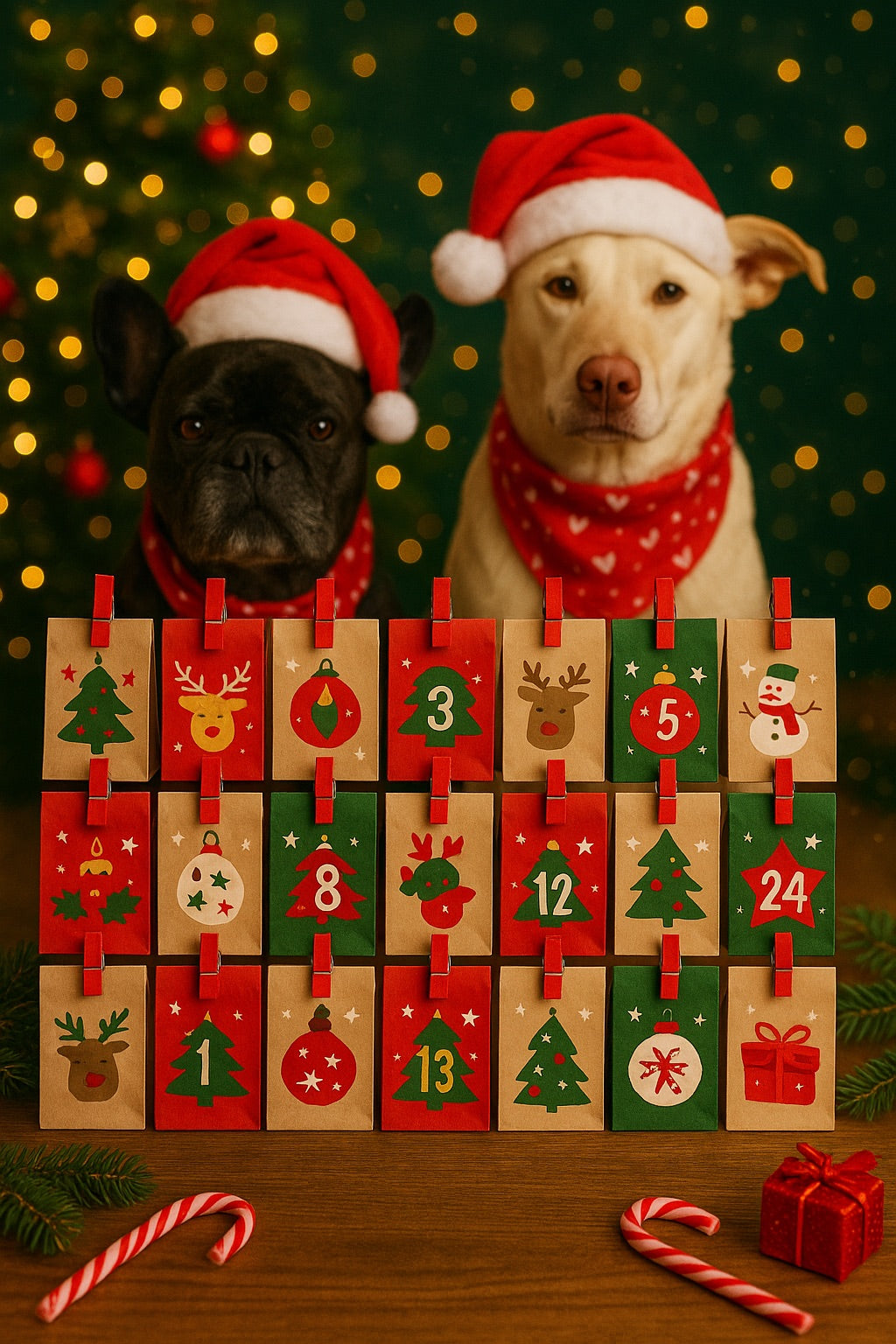 Adventskalender ✨ Holly✨ kleine Hunde