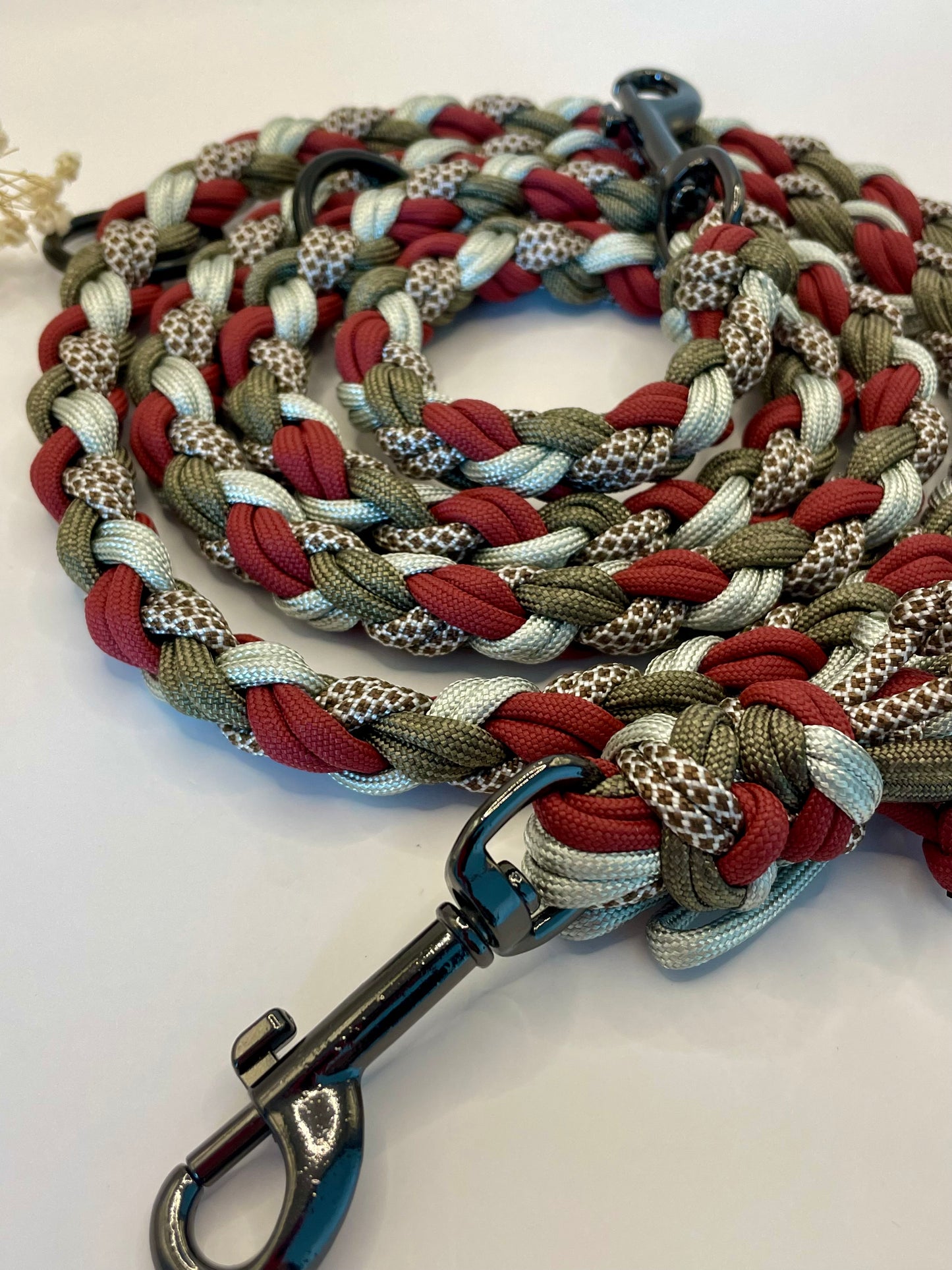 Doppelt geflochtene Leine Janny - 1.60m-