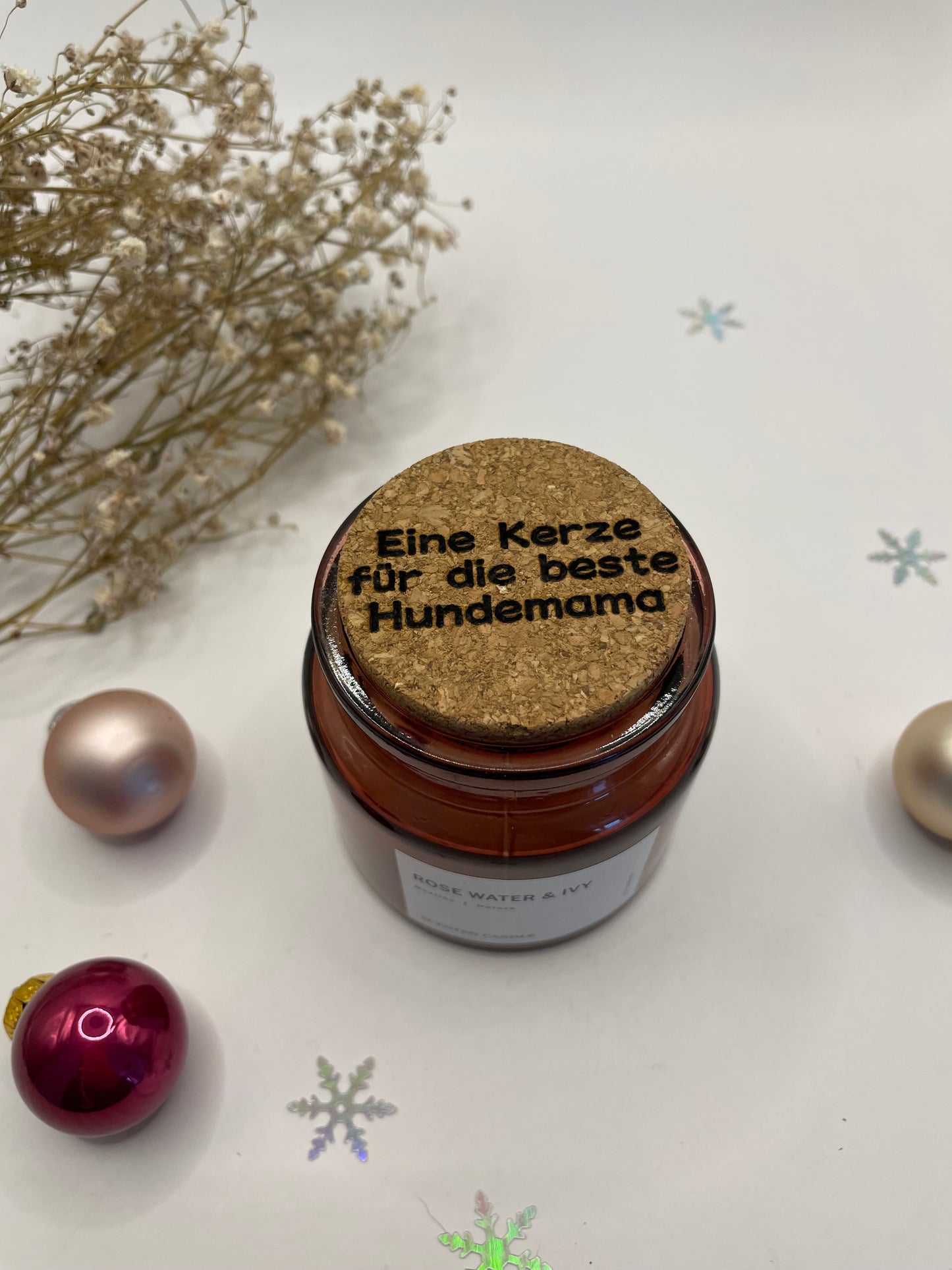 Duftkerzen mit gravierbarem Korkdeckel 🕯️