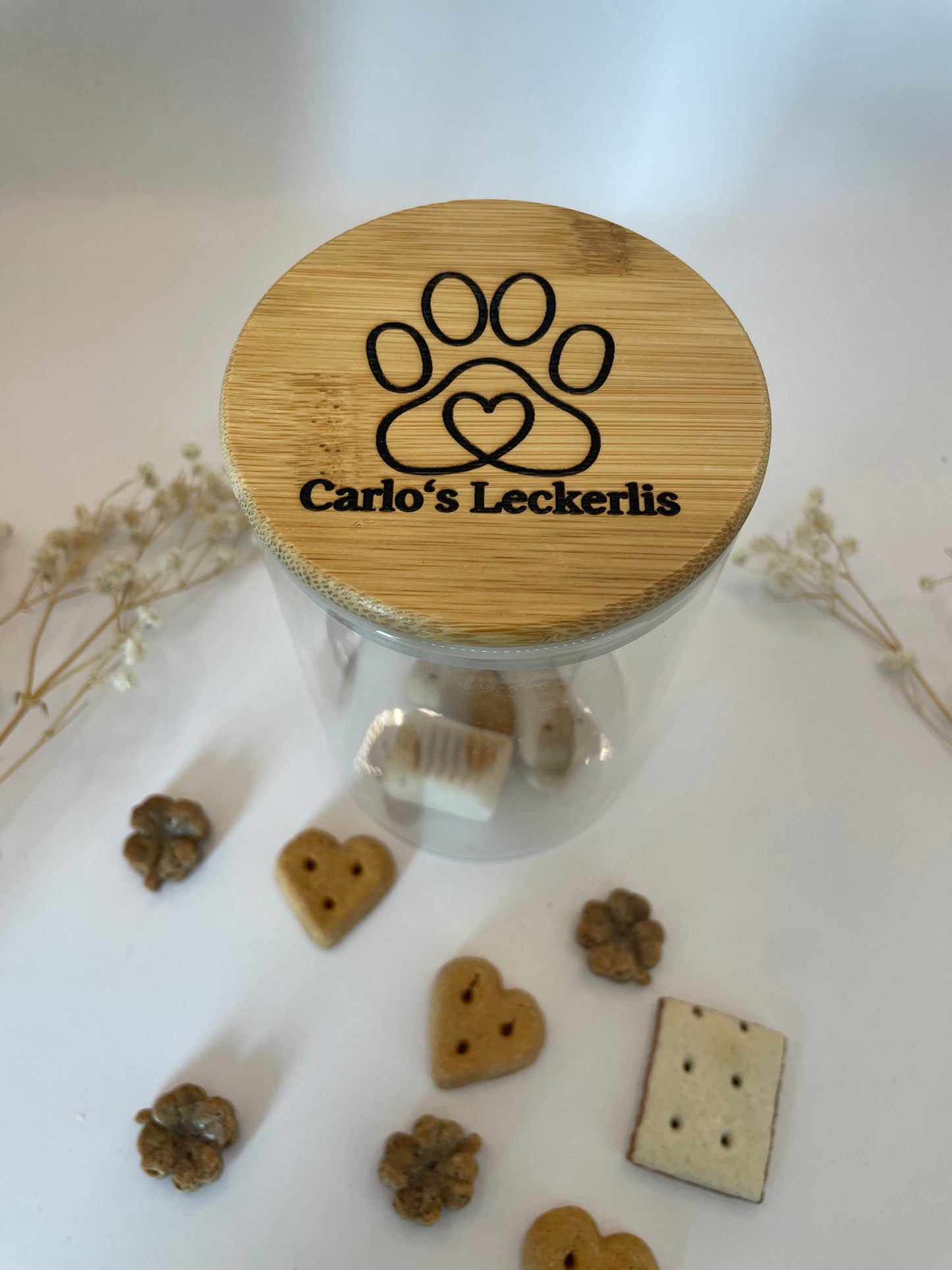 🦴 Leckerlidose "GlasPaw" 🍪