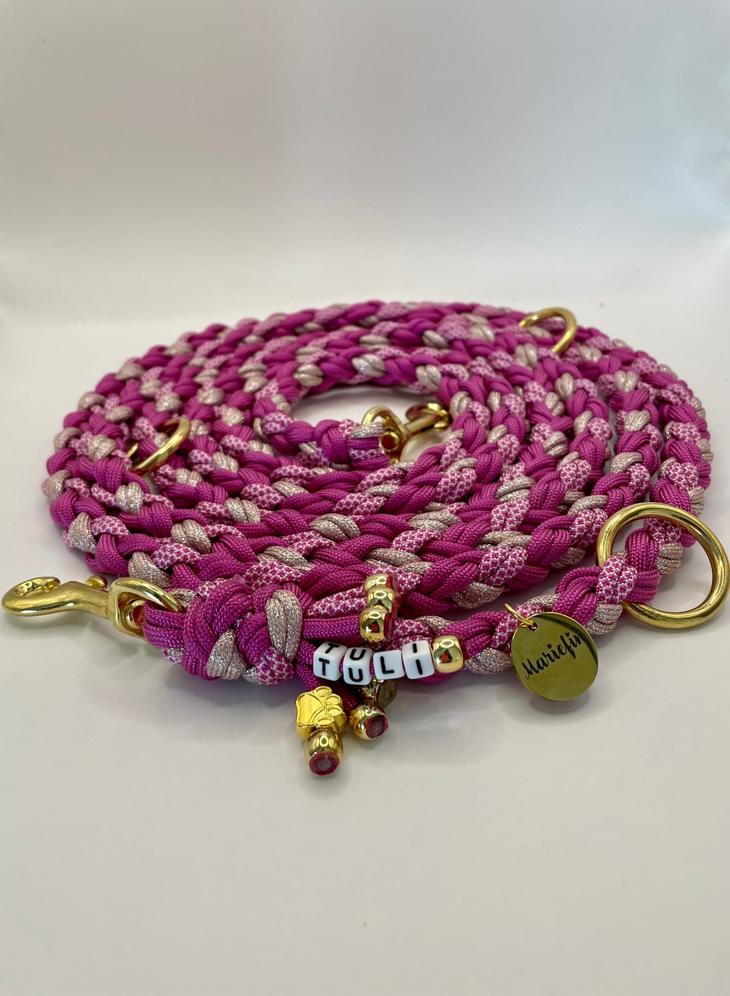 Doppelt geflochtene Leine