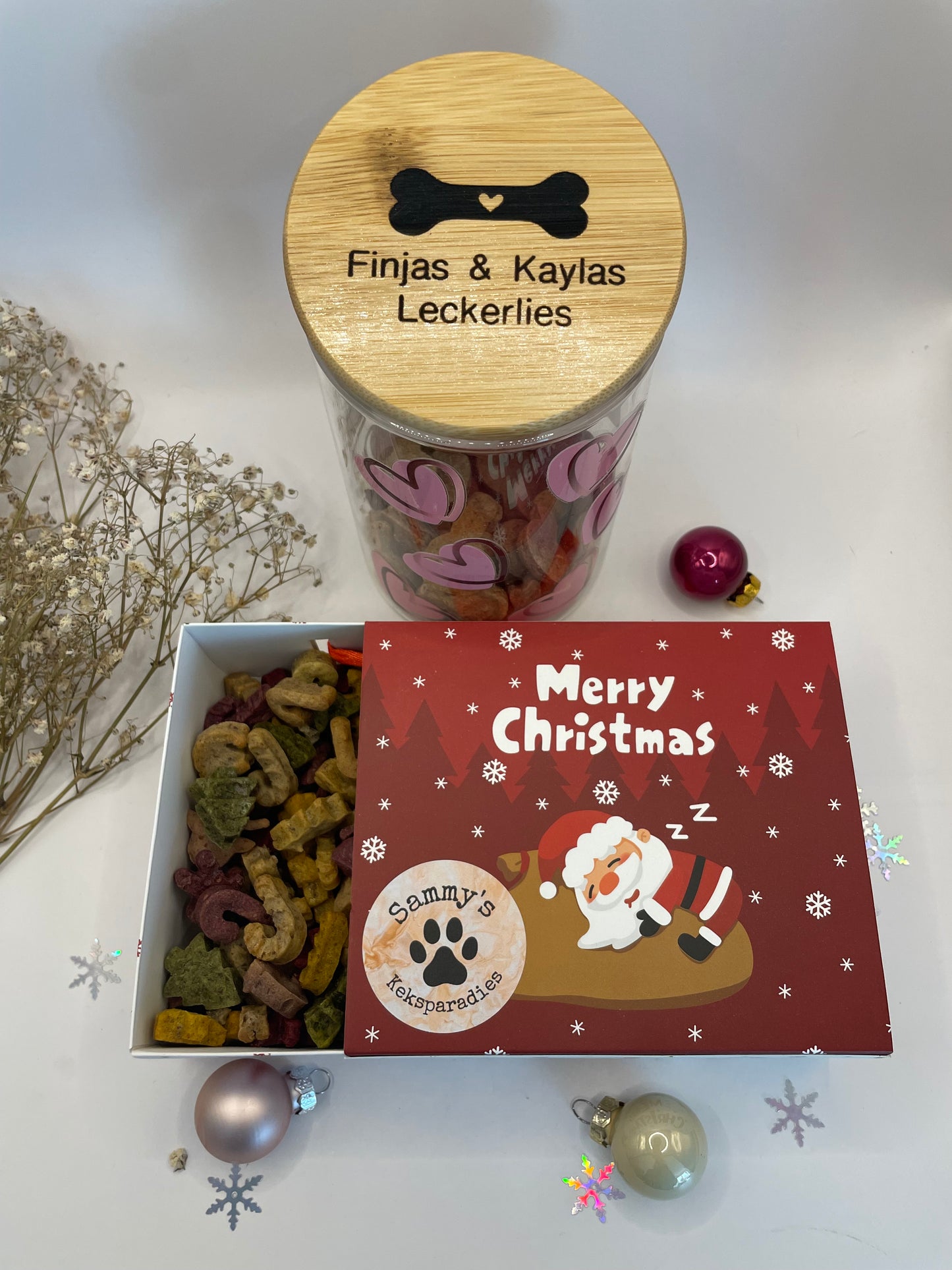 🍪 Leckerliglas „Ho Ho Ho“