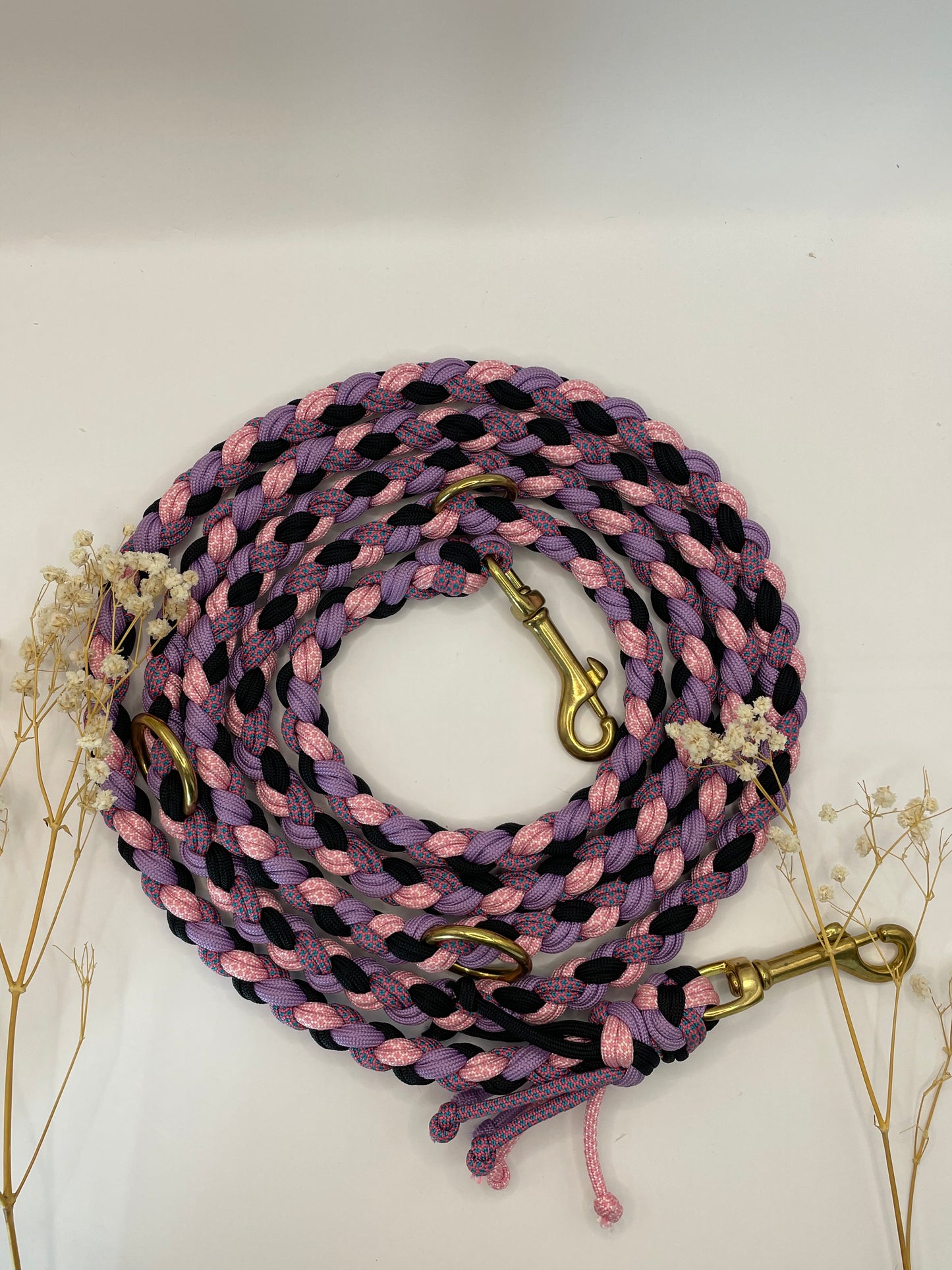 Doppelt geflochtene Leine -2,50m-