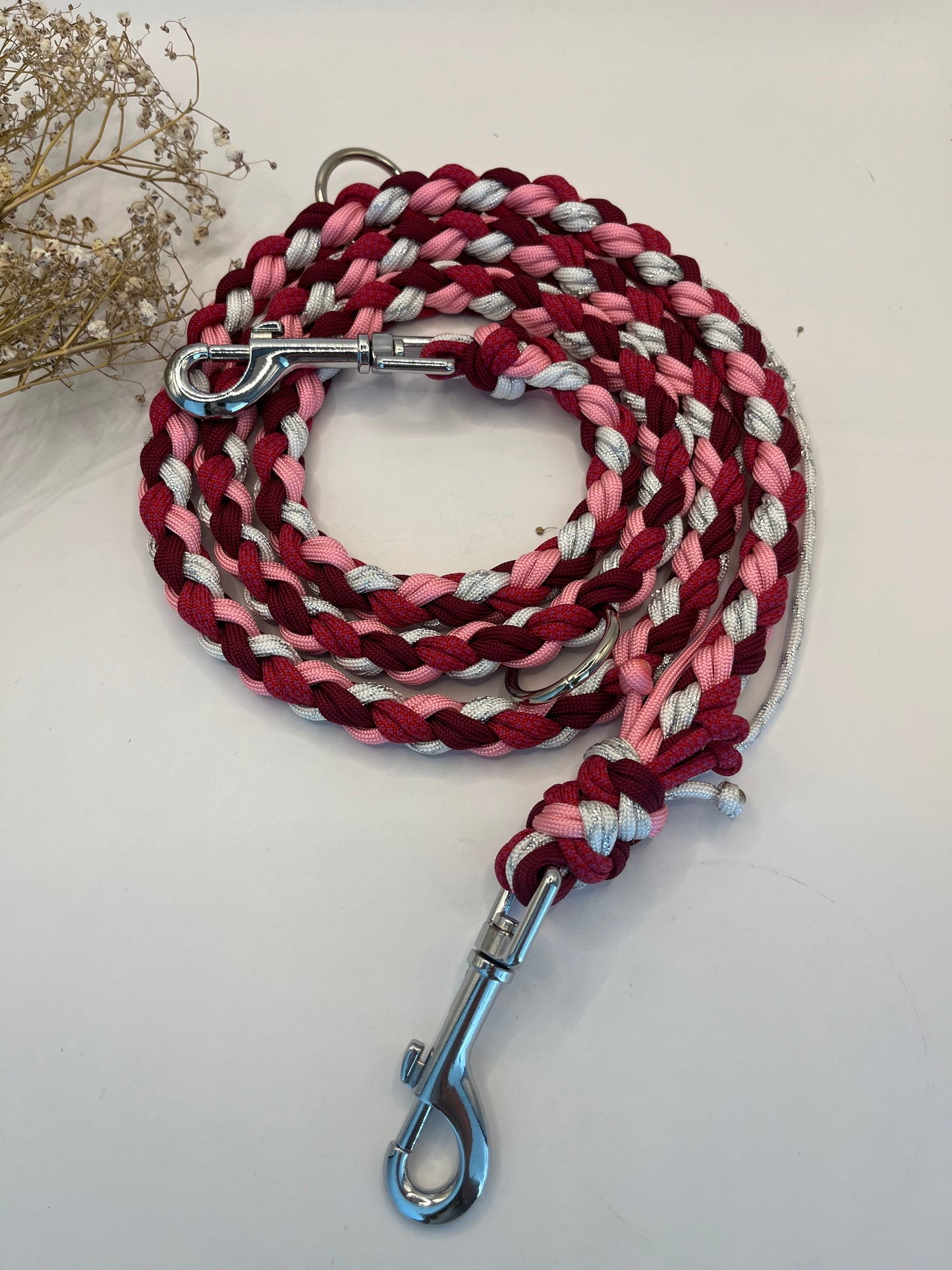Doppelt geflochtene Leine "Love" - 1.50m-
