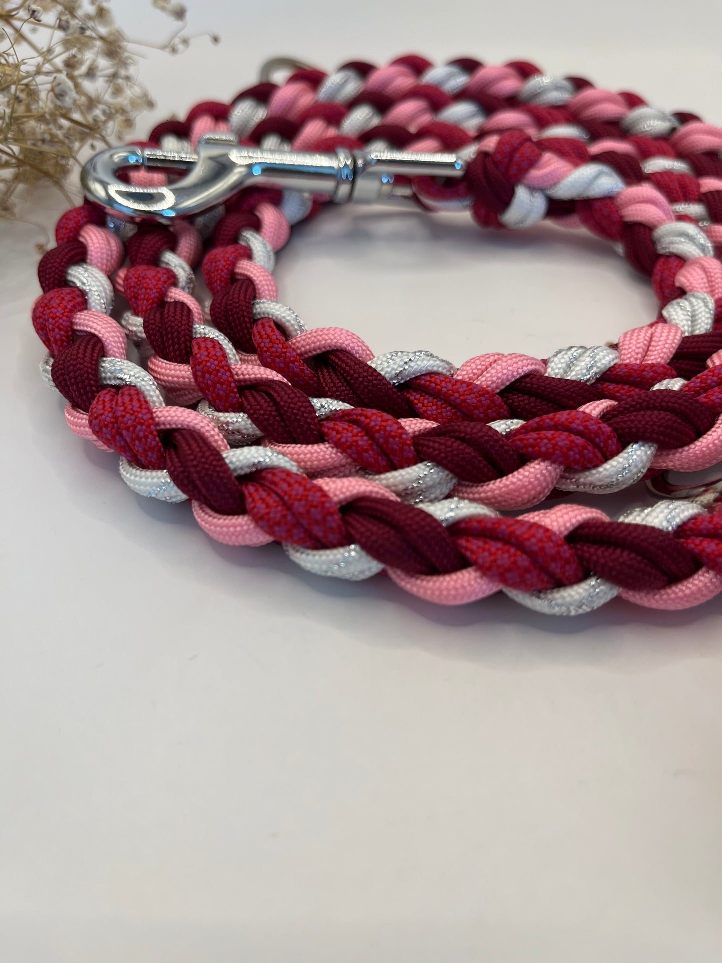 Doppelt geflochtene Leine "Love" - 1.50m-