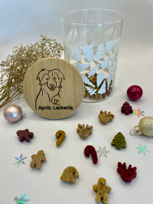 🍪 Leckerliglas „Ho Ho Ho“